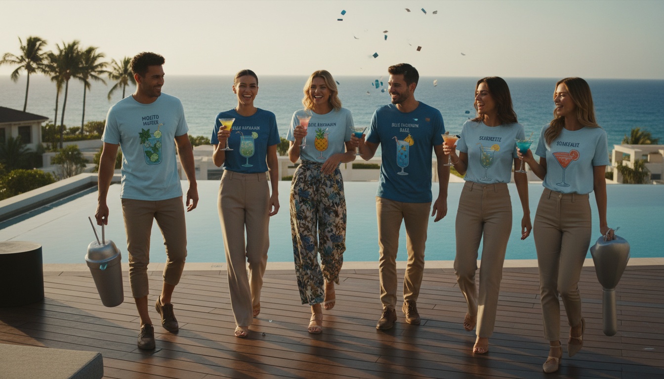 Vidéo lifestyle T-Shirt Cocktails