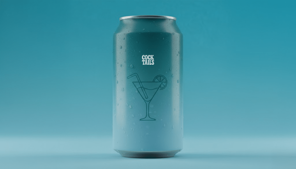 Tendance des cocktails en canette