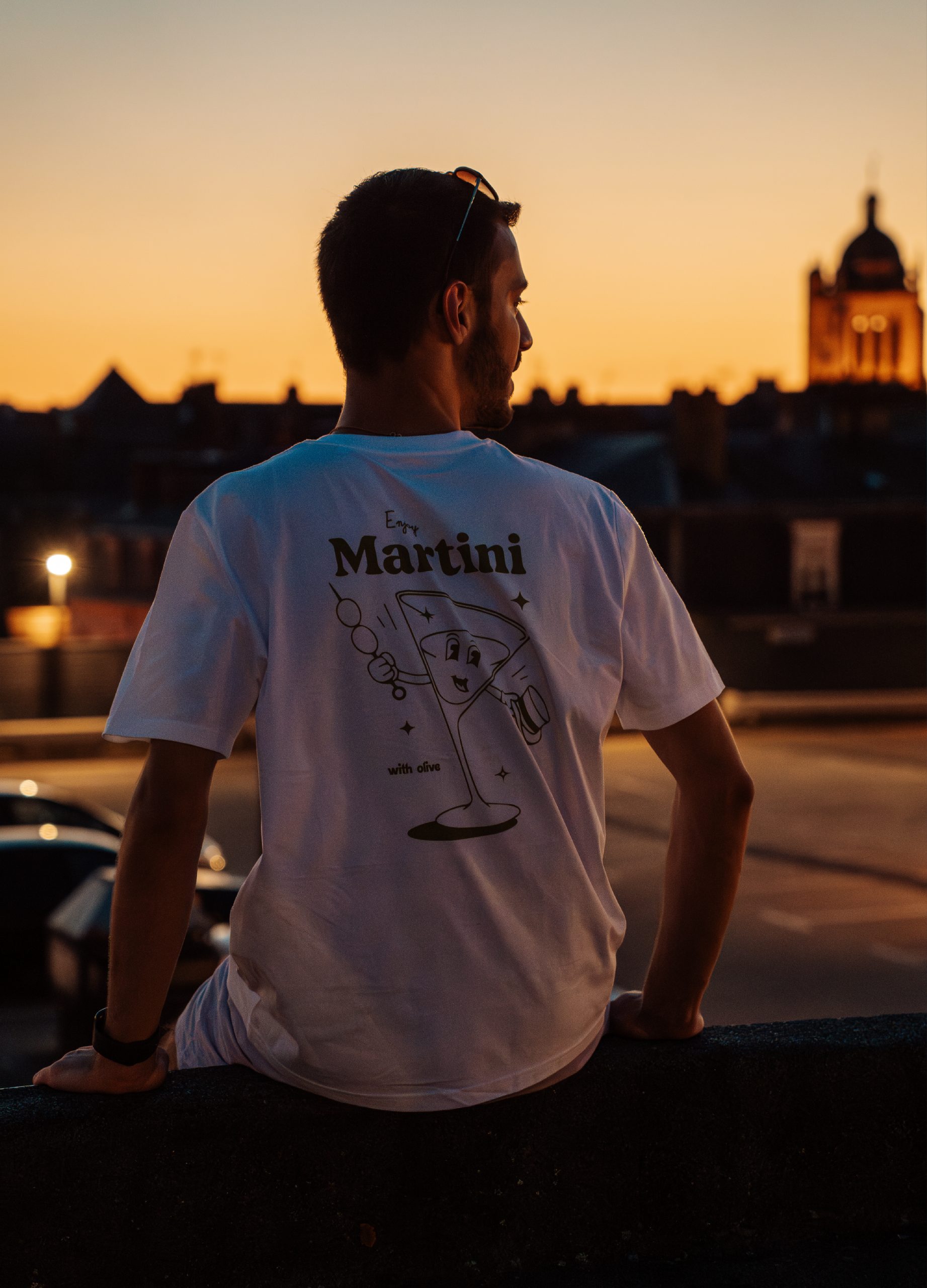 T-shirt Martini cadeau Fête des Pères